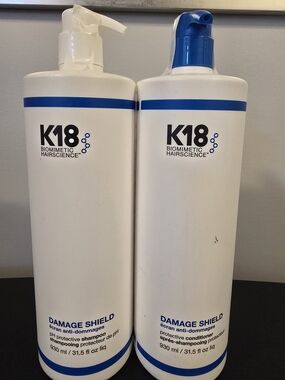 K18 Shield Protective Shampoo 1L & Conditioner 1L